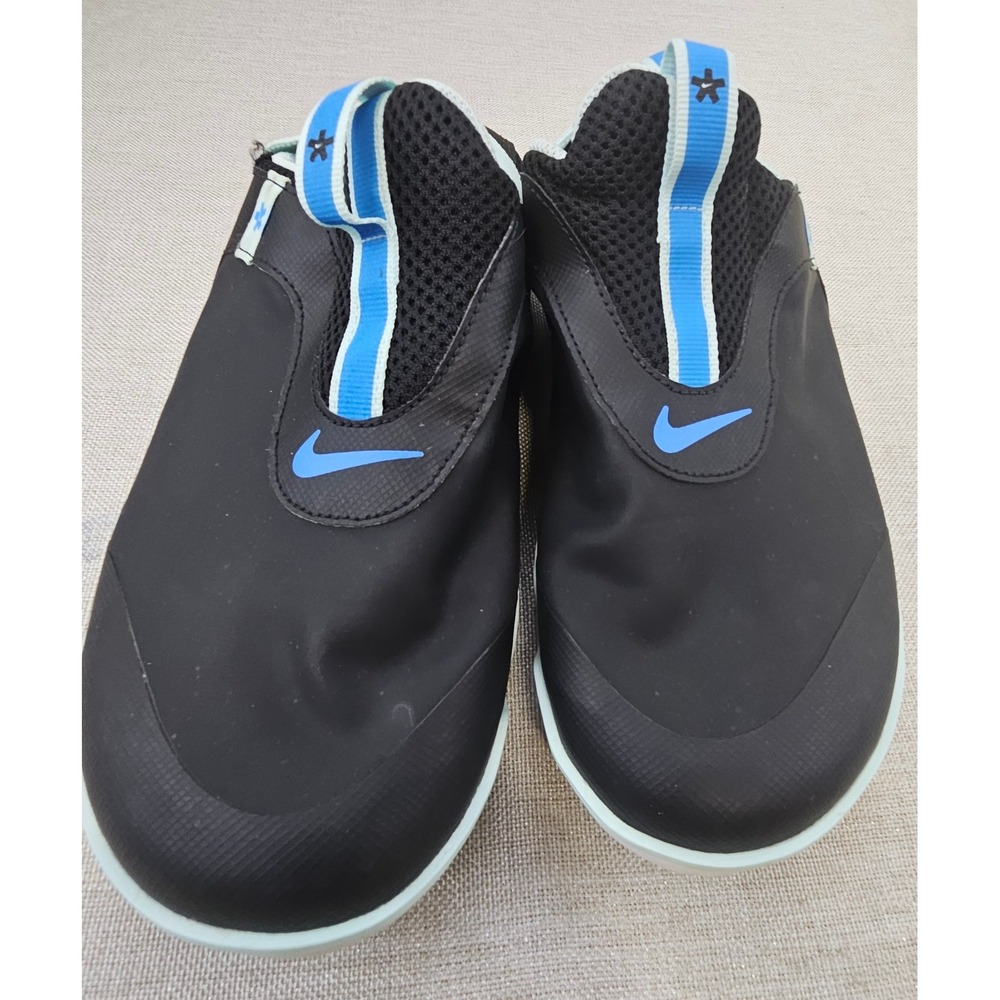 Nike Air Zoom Pulse Nursing Shoes Womens 6 Black Blue Medical Sneaker CT1629-001